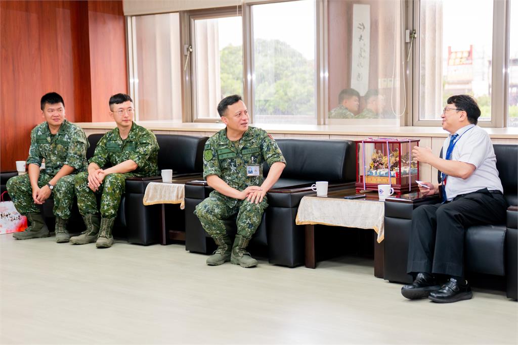 明新科大全力支援新竹後備旅年度動員教召作業