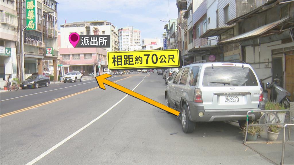 騎士失控撞路車「人車分離」　機車直撞派出所