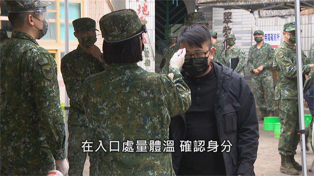 史上最硬教召登場 首批召員赴桃園報到