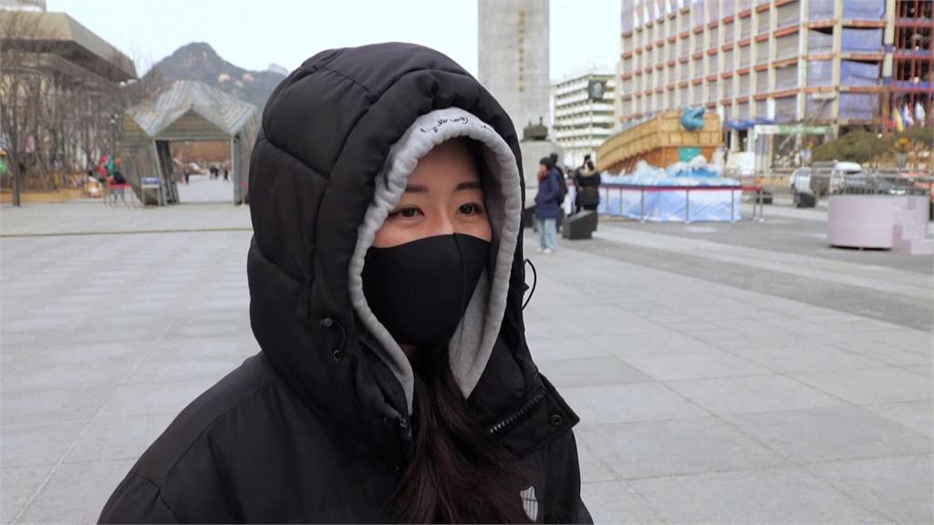 極地寒流襲南韓！　首爾從17度驟降到-12.2度