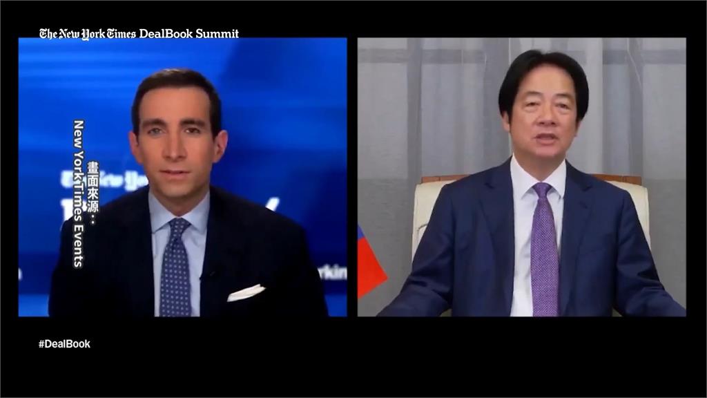 賴清德接受「紐約時報」專訪 喊話習近平:不該只想擴張領土