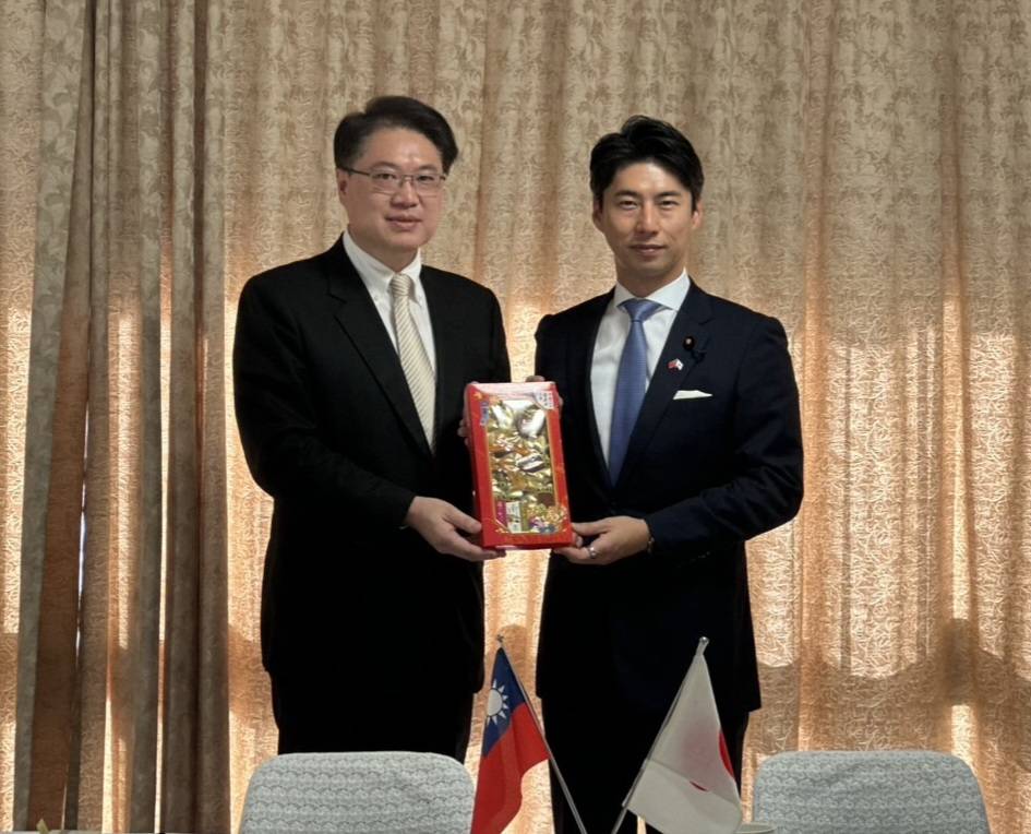 快新聞/睽違20年再訪自民黨本部 林右昌:盼建立兩黨定期交流機制