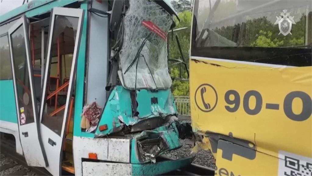 西伯利亞西南部城市電車相撞　 至少1死102傷