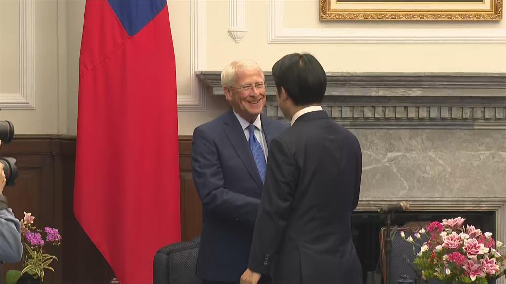 快新聞/相隔9年!美參院軍委會主席再度訪台 賴清德:台美安全合作一脈相傳