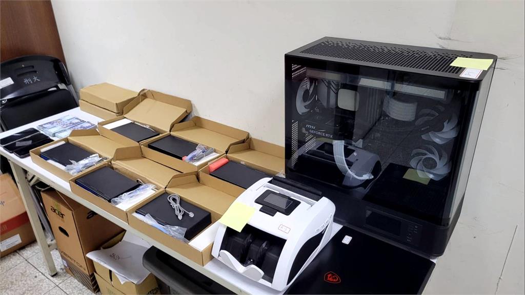 中市刑大破獲電信詐團　「4個月詐3億」19人落網