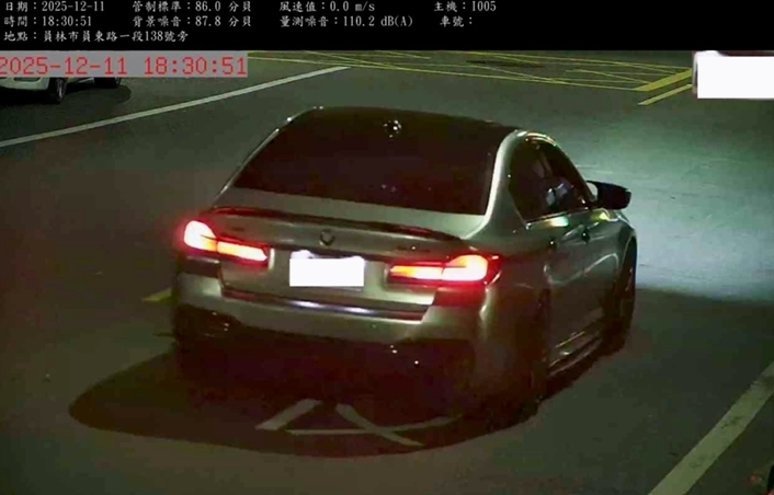 彰化「噪音王」路段出爐！　山腳路取締最多　重機飆到104分貝