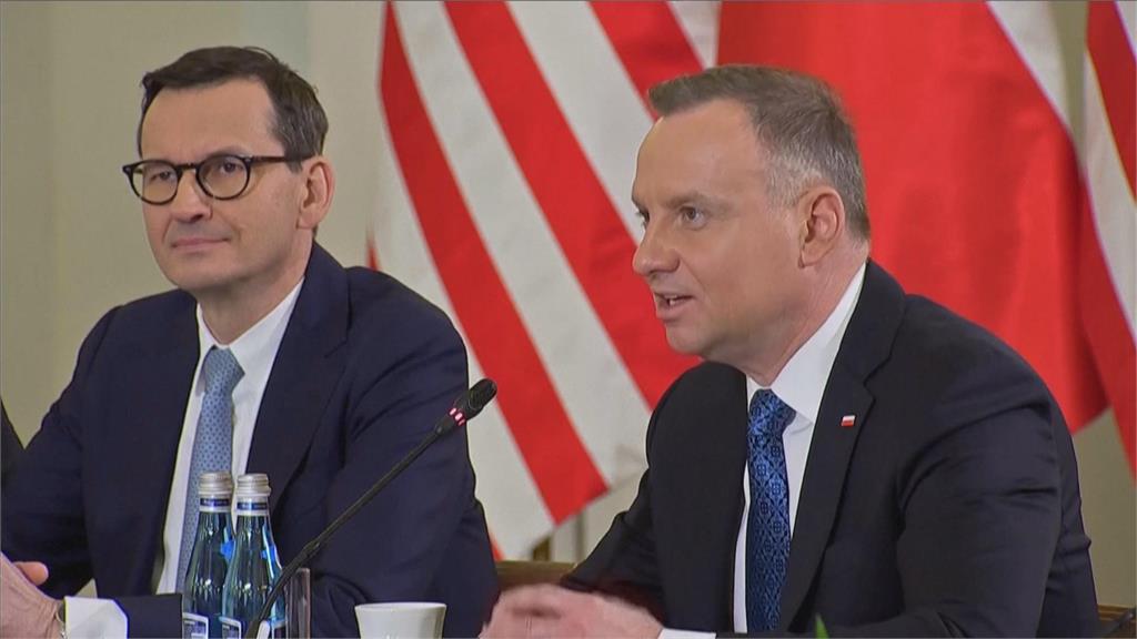 拜登會面波蘭總統杜達　討論集體支持烏克蘭、深化盟友合作
