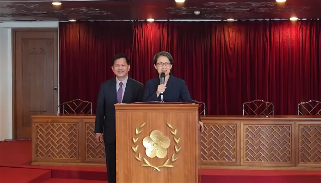 快新聞／出訪義大利返國！蕭美琴：即使處境艱難「台灣仍將勇敢與世界同行」