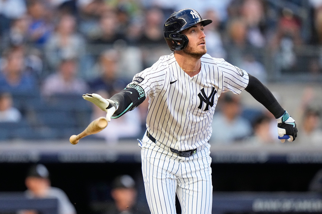 MLB(影)／NBA冠軍MVP大頭森到場加持！洋基單場三轟狂炸白襪近9戰豪奪8勝