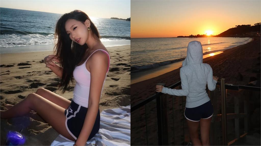 小S大女兒Elly「透膚細肩帶」粉色bra全被拍！躺沙灘洩「S曲線」萬人朝聖