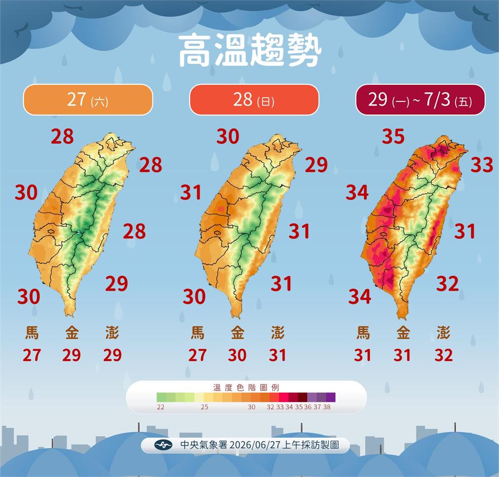 快新聞／連日豪雨終結倒數！氣象署曝最快「這時」放晴