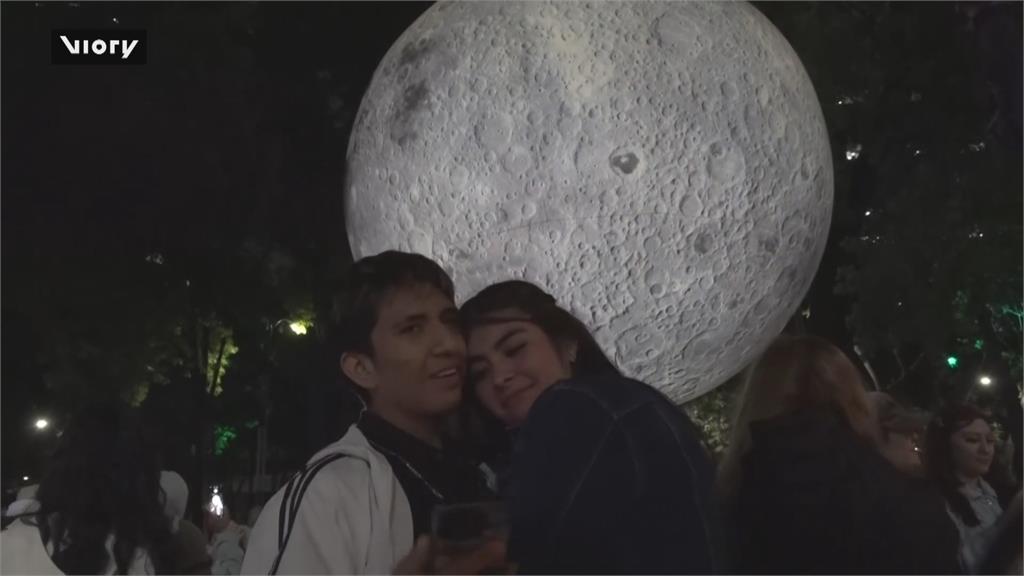 NASA影像還原 墨西哥市7公尺「超級月亮」吸睛