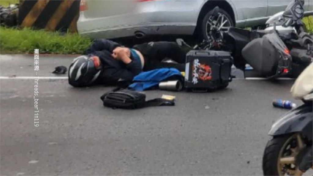 賓士男涉毒駕連撞8車害6傷！　辯稱撿手機被打臉