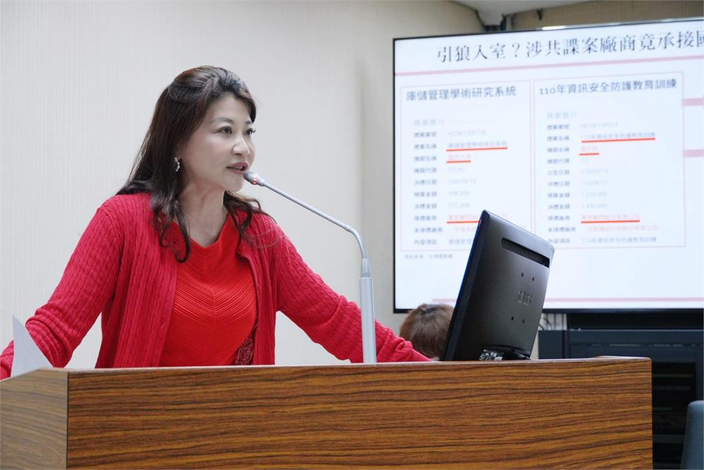 快新聞/徐春鶯真的是國安破口?驚傳參與國防標案 顧立雄證實了:已清查