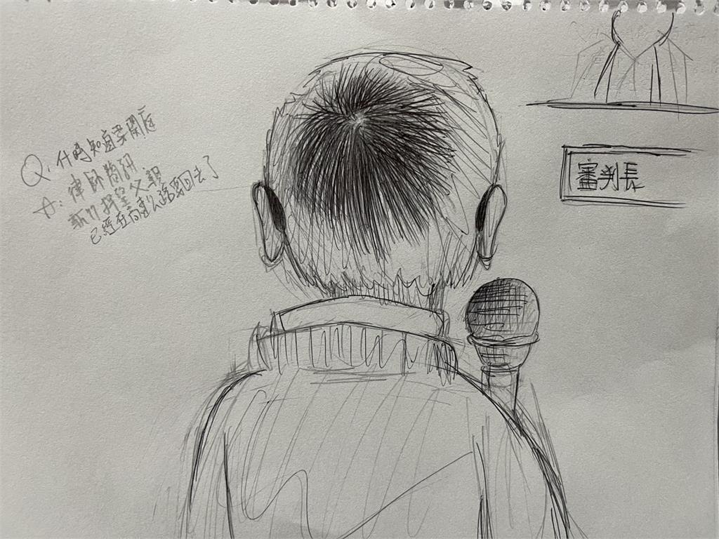 快新聞/檢敵意滿滿!柯怒嗆「要關我直講」最終又遭押 法庭素描曝光