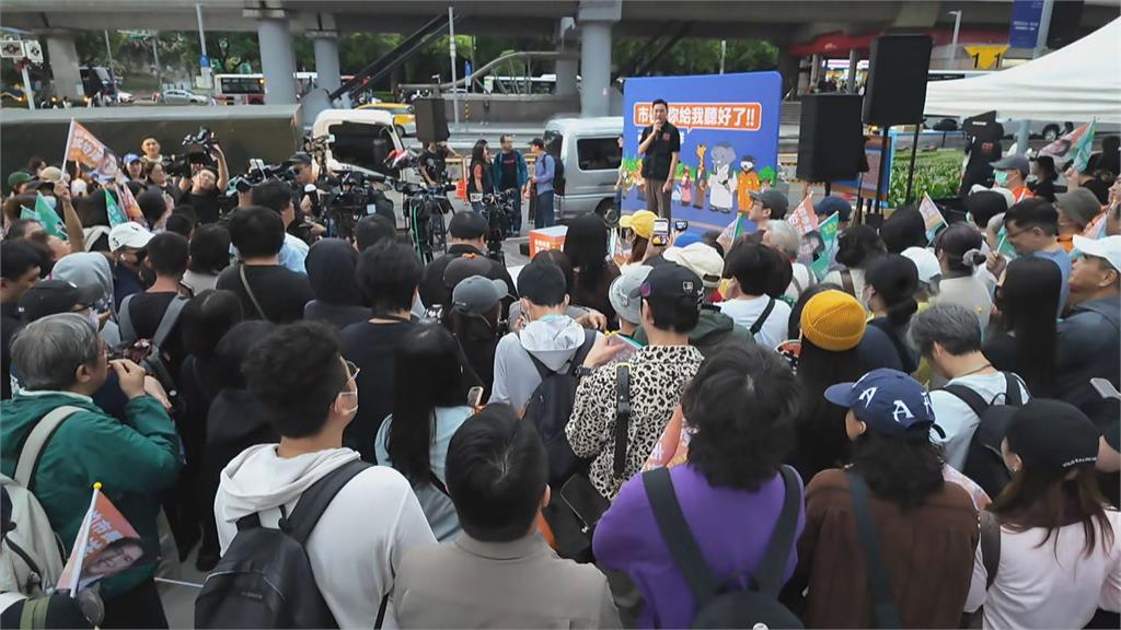 快新聞／國民黨抹黑失敗！沈伯洋肥皂箱大爆滿　現場洋流擠爆劍潭捷運站外