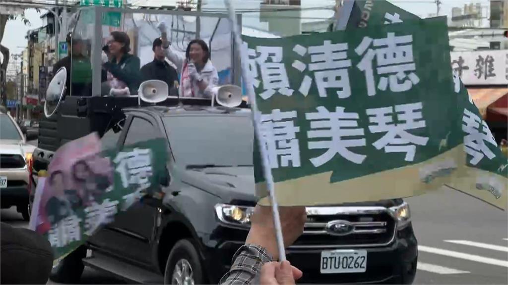 車隊掃街搭防彈掃街車　蕭美琴滿滿好奇心