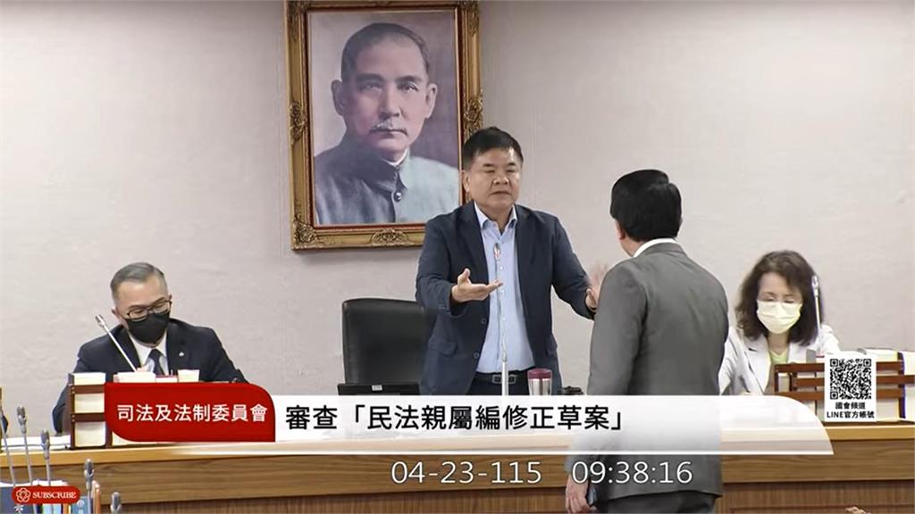 謝龍介質詢法務部長內容「道聽塗說」　主席莊瑞雄聽到霧煞煞