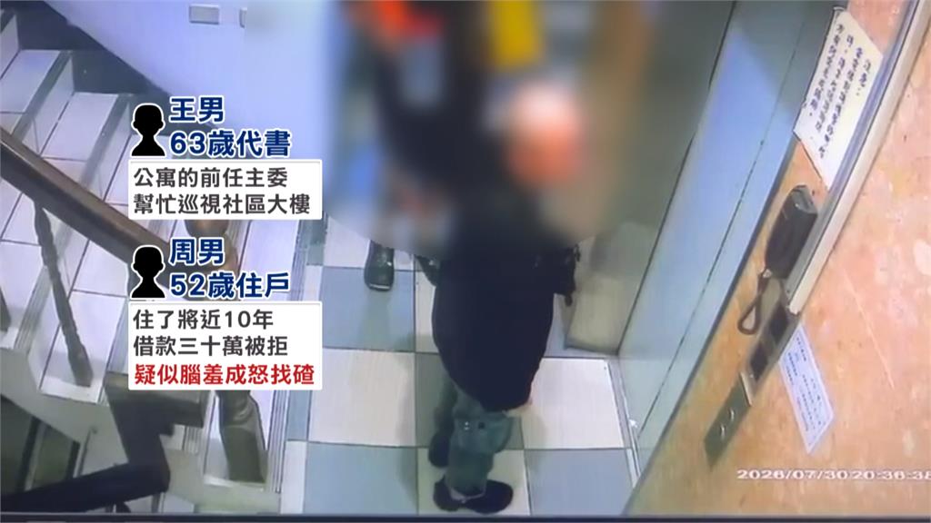 挾怨報復？　拒絕借錢　竟遭鄰居潑「１００度」熱水報復