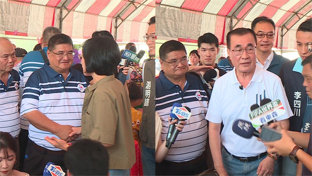 蘇巧慧與理事長握手vs.李四川轉頭走　網友酸：彎不下腰