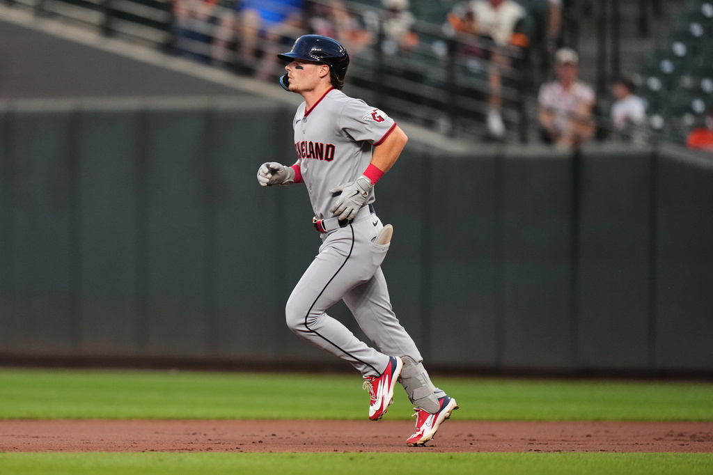 MLB(影)／狀元郎開轟！巴札納9球纏鬥炸3分砲　守護者驚險退金鶯穩住外卡席次