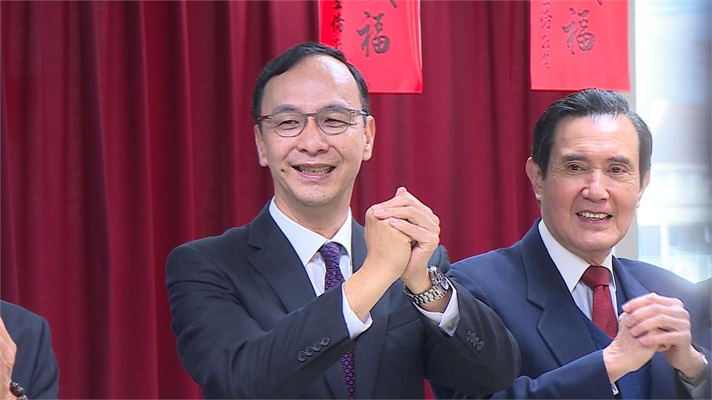 各懷鬼胎？朱立倫率歷任黨魁團拜　侯友宜依舊缺席惹聯想