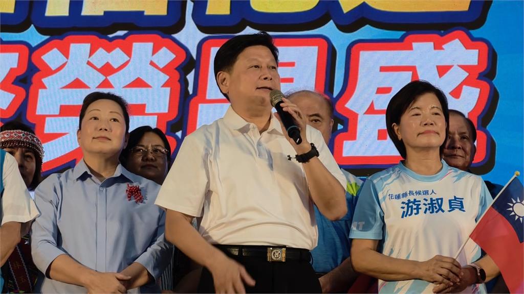 藍花蓮造勢葉霸場外抗議！　綠營「從這看端倪」：游淑貞非最強人選