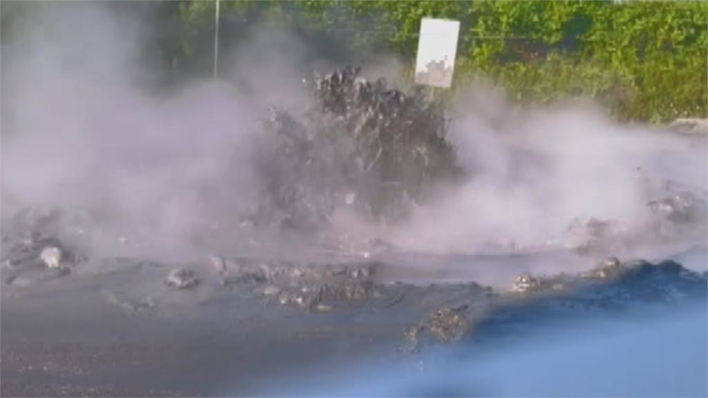 萬丹泥火山清晨大爆發 今年相隔5個月「二次噴發」