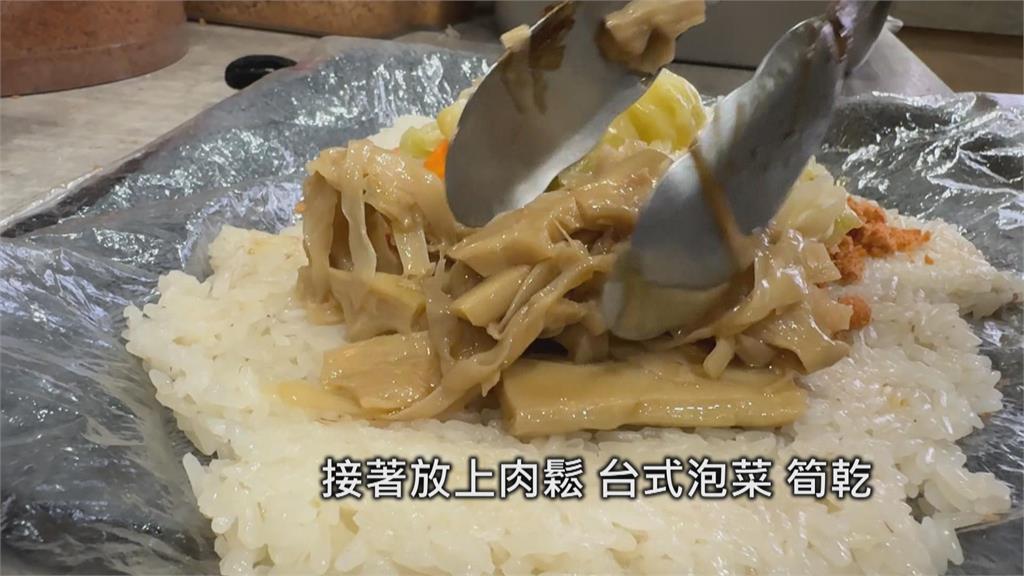 高雄創意飯糰 加入台式小吃顧客「一試成主顧」