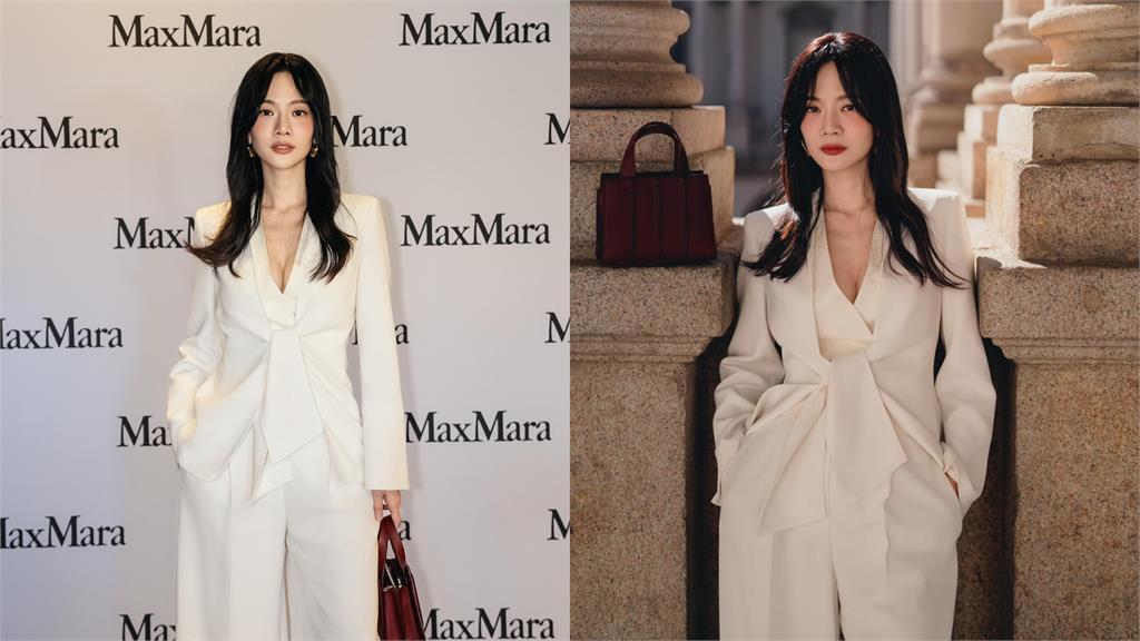 曾之喬時裝週「上身開洞」大解放！一彎腰「麻糬險掉出」網看暈：美到會發光