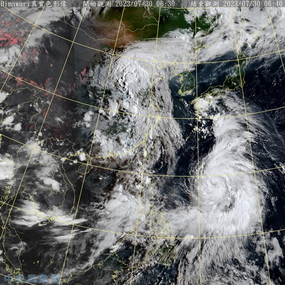週二起外圍環流影響「降雨熱區曝光」！鄭明典曬1圖：卡努颱風旋起來了