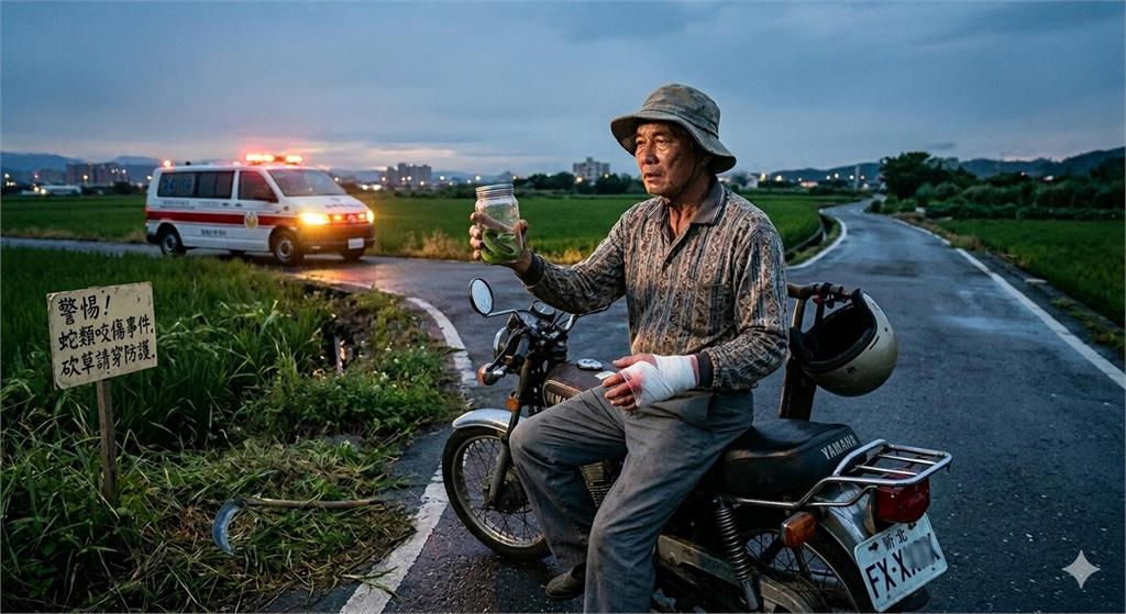 70旬老翁遭蛇咬竟「嘴吸毒血」帶蛇騎車衝急診!醫揭「3大錯誤」處理方式