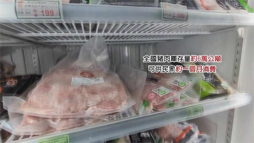 立委賴瑞隆調查全國豬肉量 庫存約剩6萬公噸足1個月使用