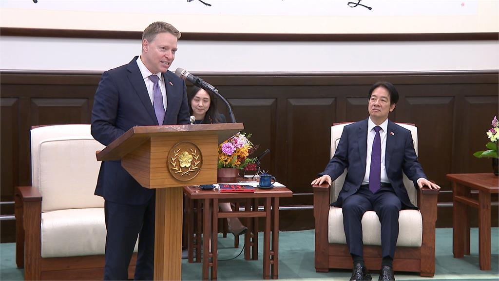 前美國副國安顧問博明訪台 賴總統親接見 討論如何維護台灣安全