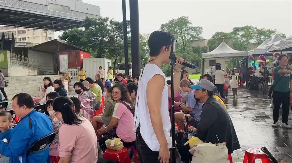 梁佑南出席公益園遊會　鼓勵挽袖捐熱血救人