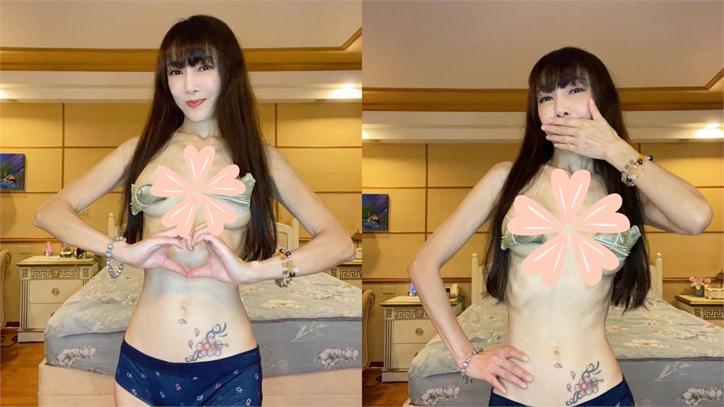 57歲美魔女「左右掛2粽」優點全不遮!1.3千網猛盯:看起來好好吃