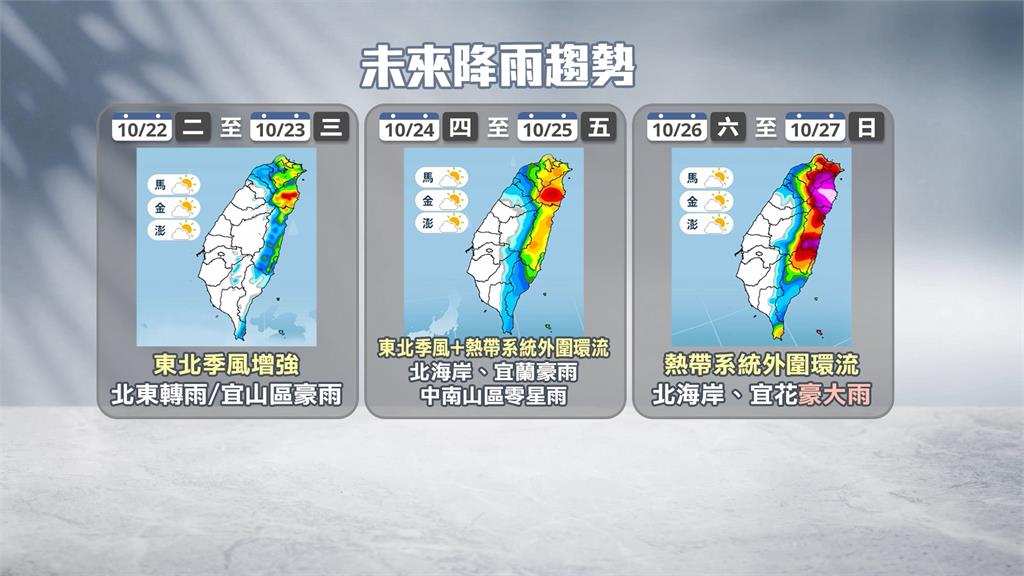 準颱風「潭美」將生成　北部、東半部週末雨勢最強