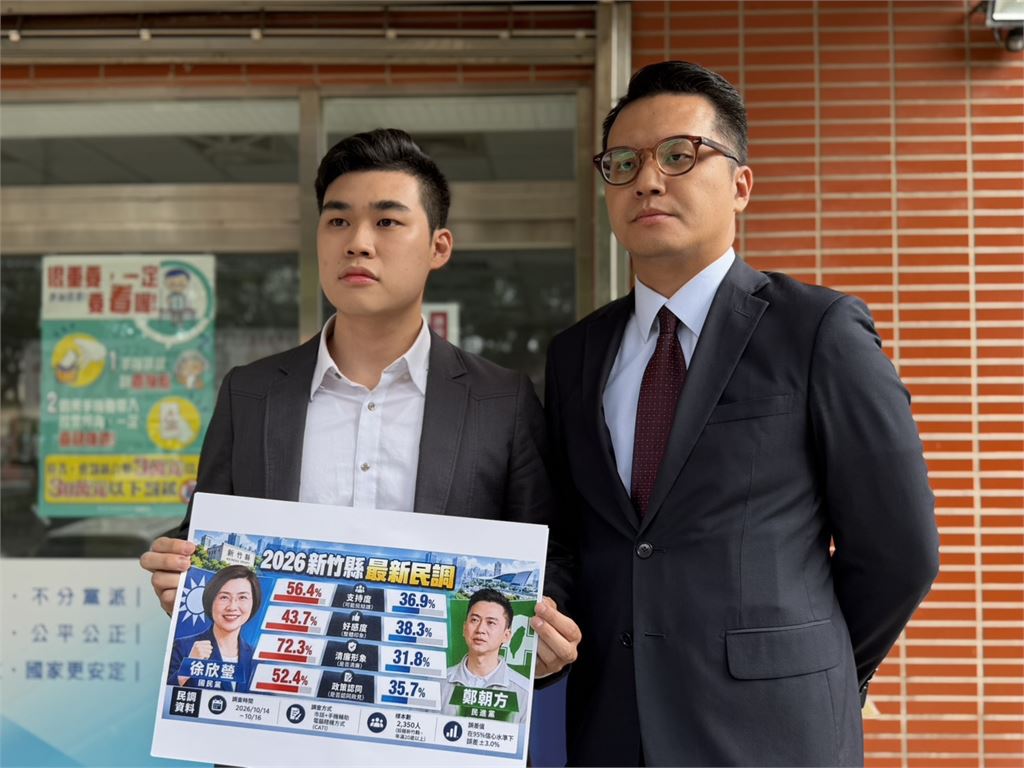 快新聞／抓到了！徐欣瑩秘書涉嫌散播假民調　鄭朝方競辦火線檢舉