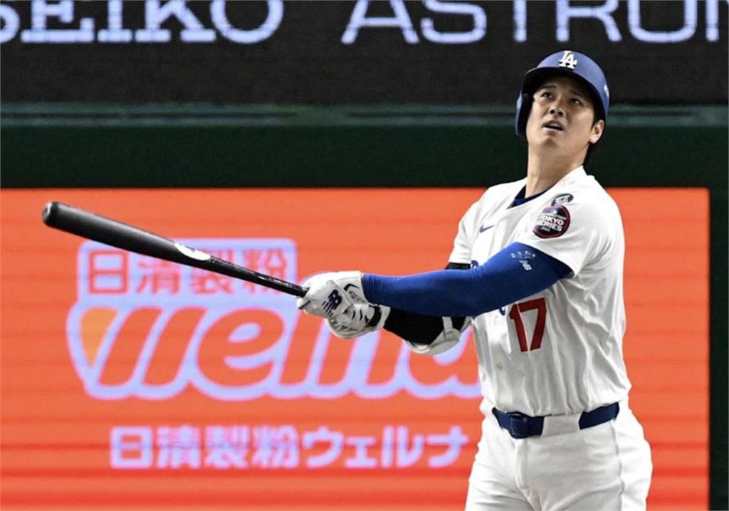 MLB／東京海外賽最幸運的小孩！10歲男童抽到門票後再接大谷開轟球