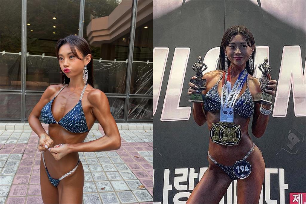 金娜妍脫了!親曬健身影片「超狂背肌」嚇壞網 3年前曾奪健美比賽金牌