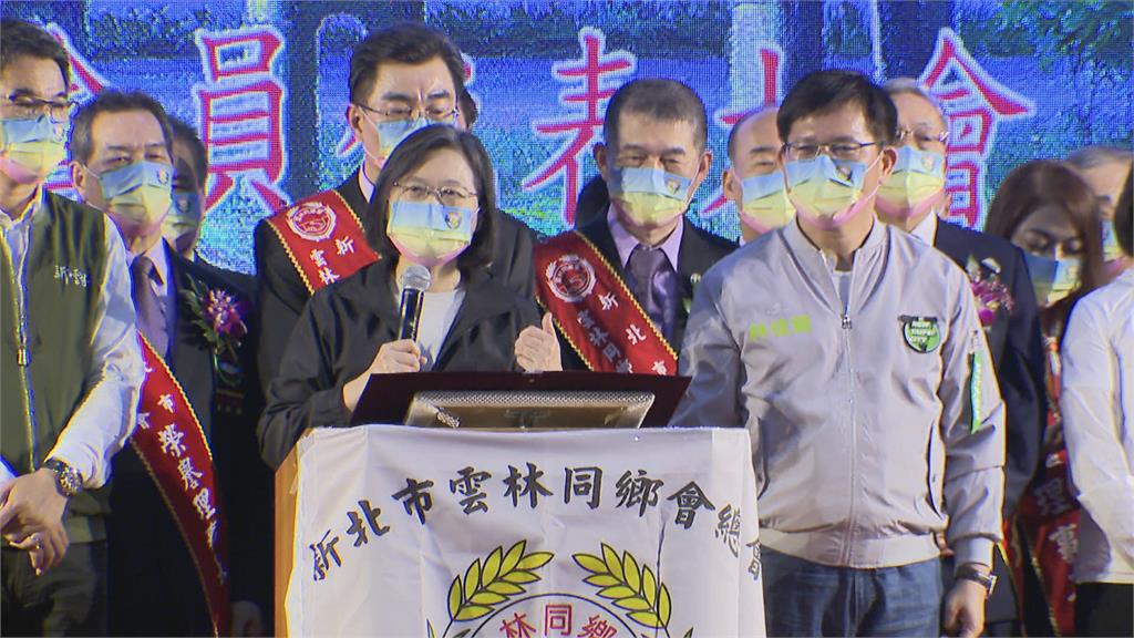 林佳龍要翻轉新北市 蔡英文盛讚交通專家
