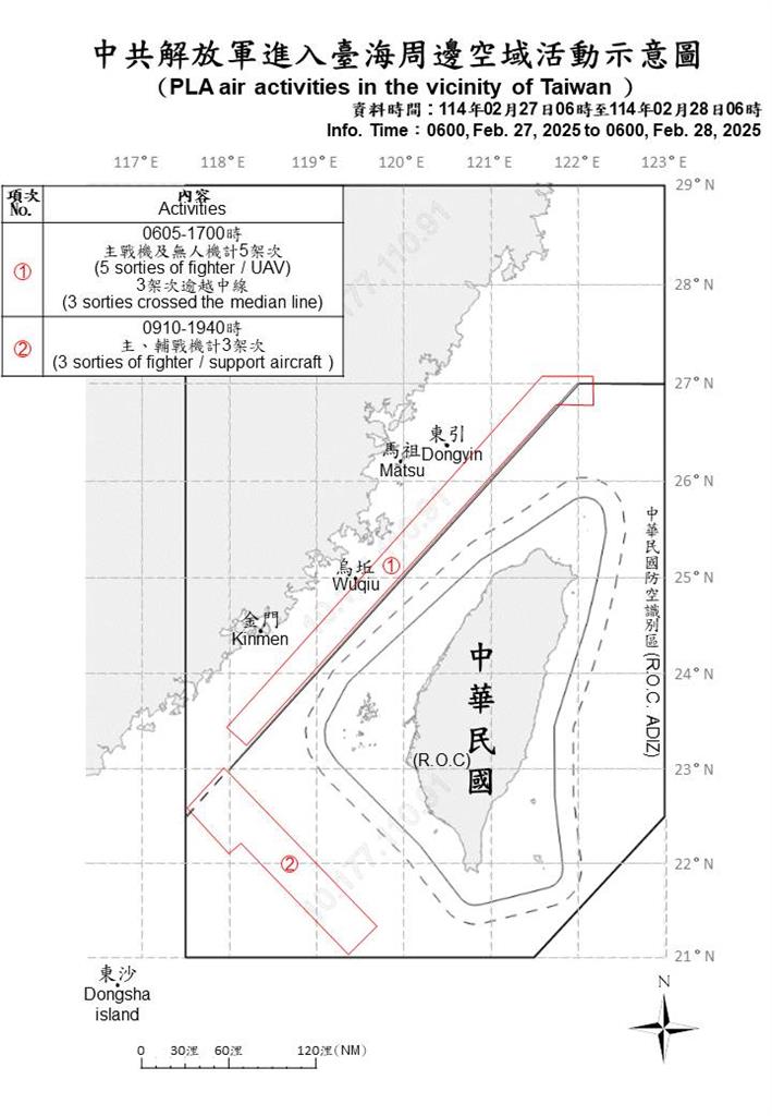 快新聞/228也來鬧!中國16機艦1公務船擾台 國軍嚴密監控應處