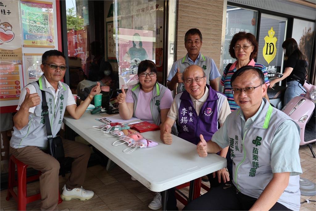 快新聞/熱血一夏!綠苗栗黨部合辦捐血活動 募得284袋熱血創史上第二高
