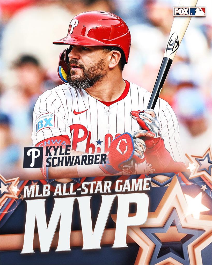 MLB(影)／首度用全壘打PK決勝負！史瓦伯3轟帶領國聯明星4比3勝美聯明星