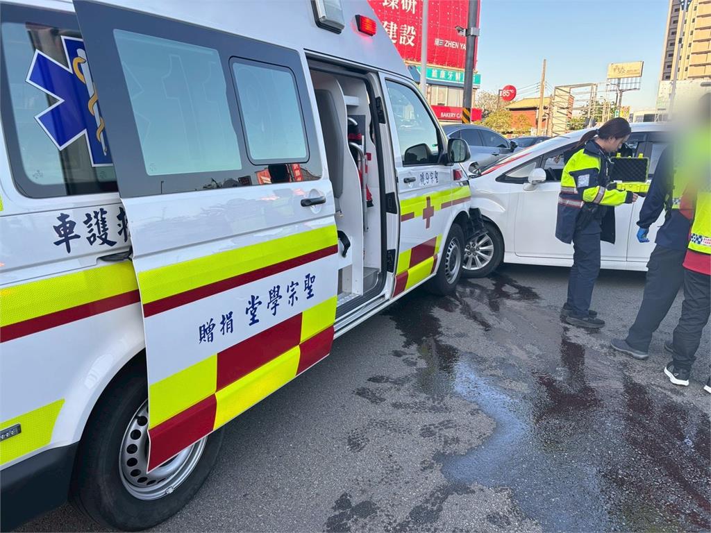 救護車跨區支援出「撞」況　肇事駕駛喊冤：沒聽到鳴笛