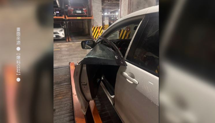 扯!操作機械車位害「車窗對折」 女囂張嗆:不會賠啦
