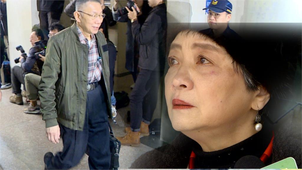 民眾黨創黨元老朱蕙蓉哭了! 喊話柯醫師騙了我