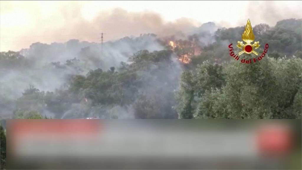 南歐水深火熱!義大利野火蔓延又遇水災