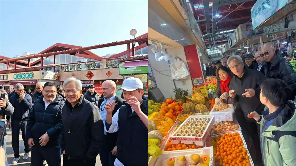 黃仁勳上海送「親簽紅包」畫面曝!竟現蹤拍賣網「飆458萬天價」…店家親揭真相