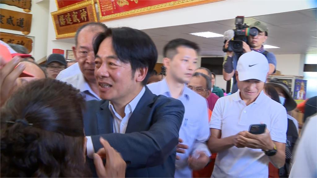 賴清德深入竹苗客家「艱困選區」 隔空交鋒柯文哲光電躉購費率